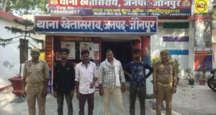जौनपुर। ग्राहक बुलाने व पेड़ काटने के विवाद में चार गिरफ्तार